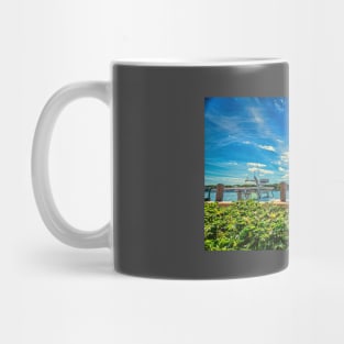 Oak Bluffs Harbor, Martha's Vineyard Mug